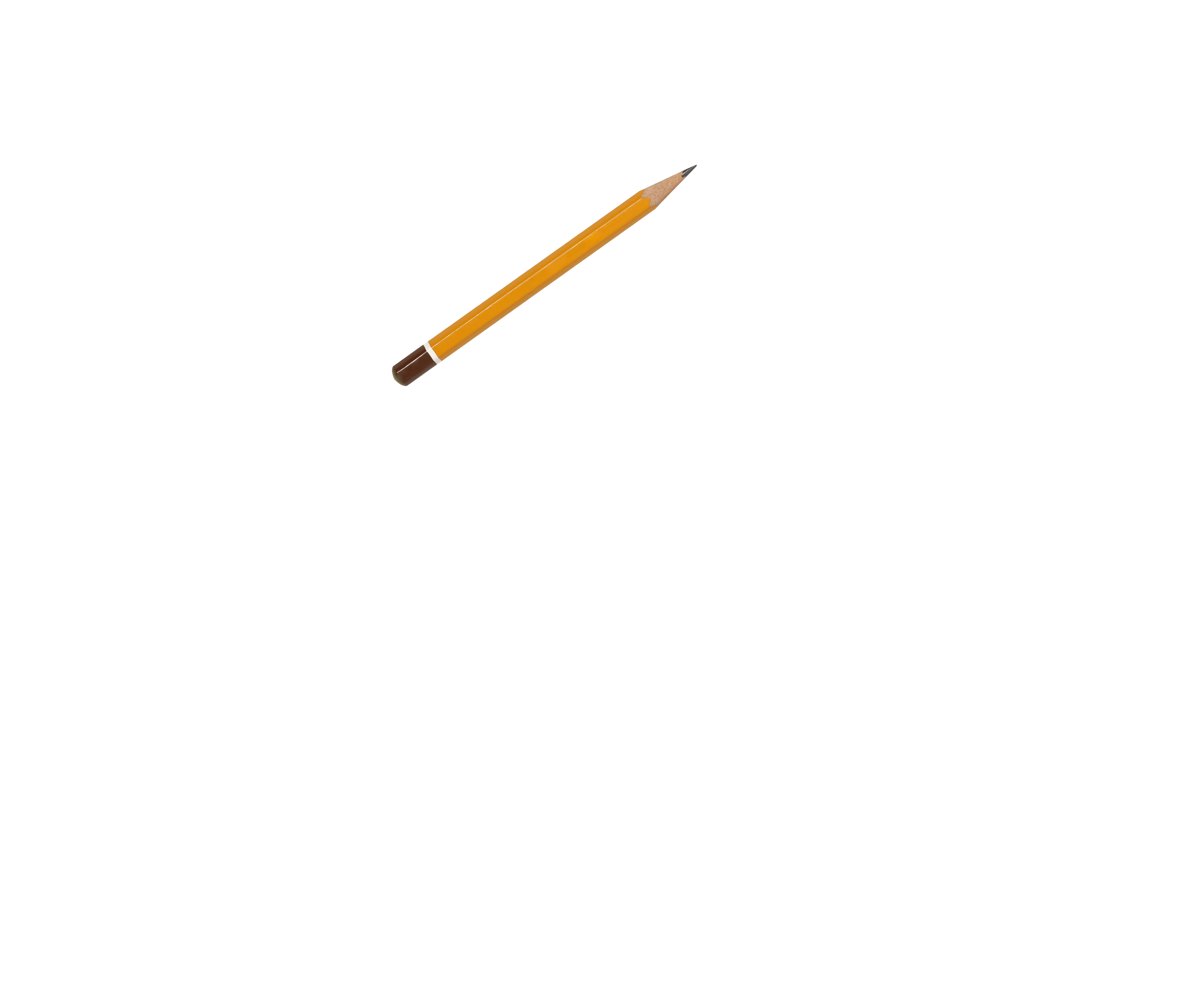 Pencil behind ear